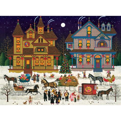 1000 Piece Charles Wysocki Victorian Christmas Puzzle