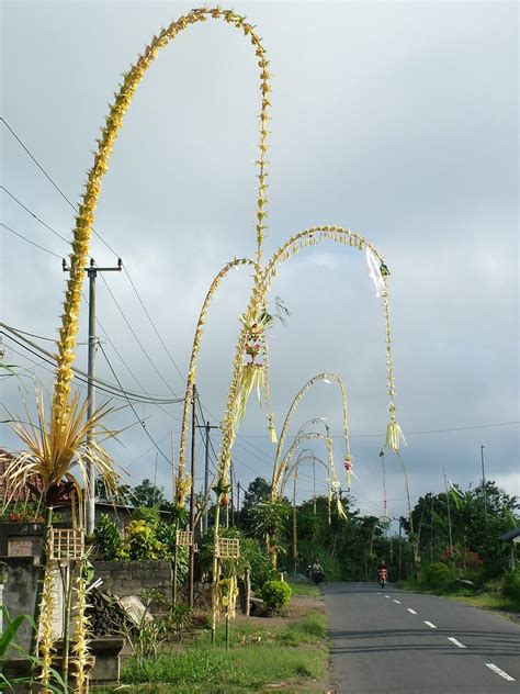 Indonesia Bali Penjor Poles for Galungan Holy Festival. (6… | Flickr