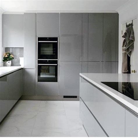 44 Best Grey Kitchen Ideas for Modern Homes in 2024 | Modern grey kitchen, Modern kitchen ...