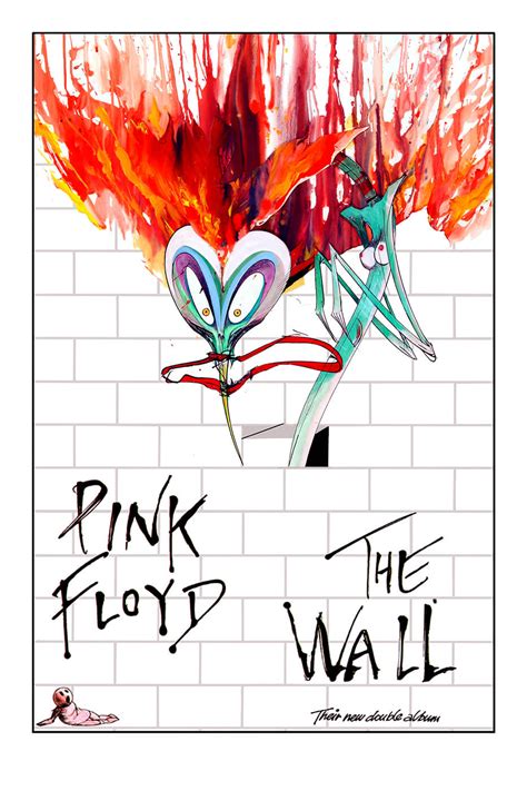 Pink Floyd The Wall-album poster | Gerald Scarfe