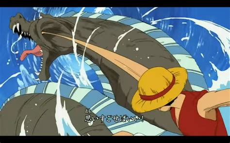 one piece - Is there a re-encounter with the sea monster that ate ...