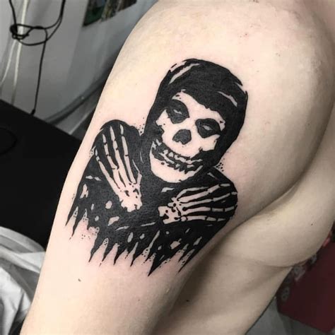 The Misfits Skull Tattoo