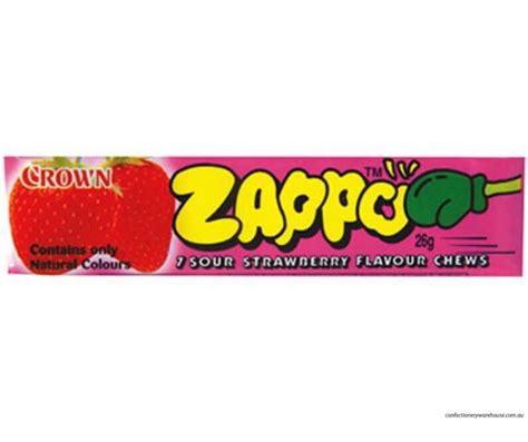 Zappos Chews - 60 Pack - All Flavours - Sweet Lolly Station