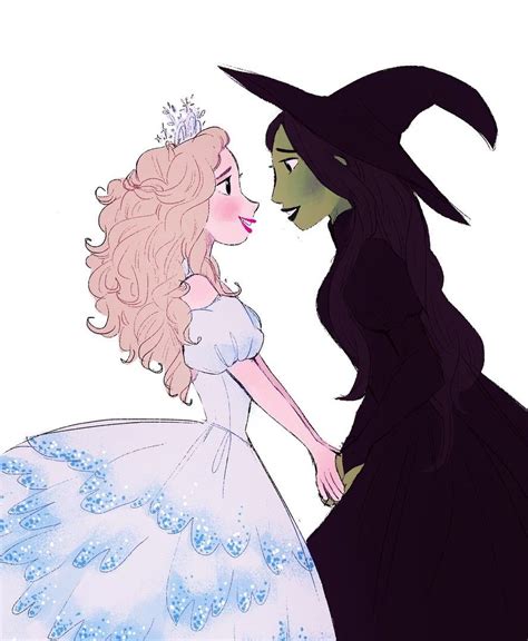 Pinterest | Wicked musical, Elphaba and glinda, Cute art styles