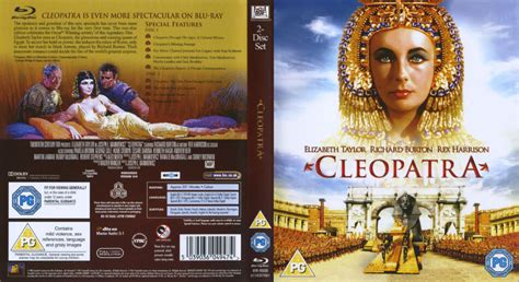 Cleopatra blu-ray cover & labels (1963) R1