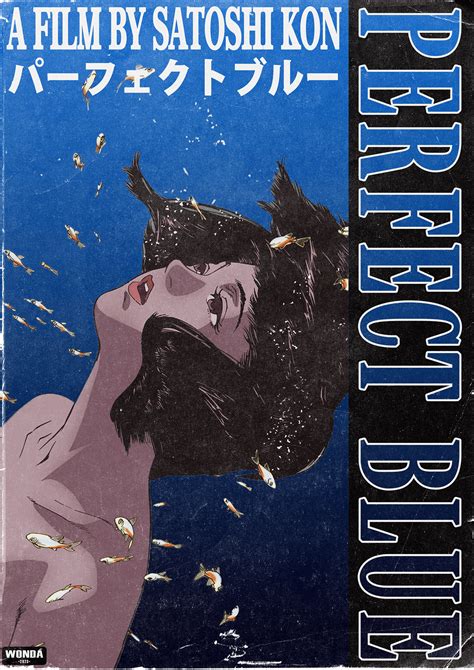 PERFECT BLUE MOVIE POSTER by wonda design on Behance