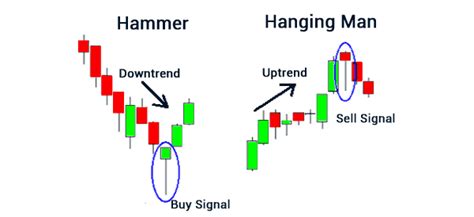 Candlestick Hammer And Hanging Man | Bruin Blog