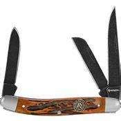 REMINGTON CUTLERY BACK WOODS 3.5" STOCKMAN FAUX STAG/SS | Not Just Guns