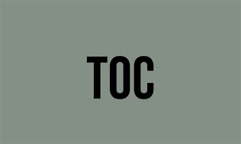 What Does Toc Mean? - Meaning, Uses and More - FluentSlang