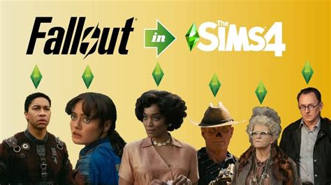 Making Fallout TV Show Characters in the Sims 4 - YouTube