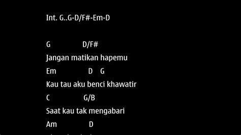 Kunci Ukulele Lirik Lagu Celengan Rindu - Pemula Chord Gitar