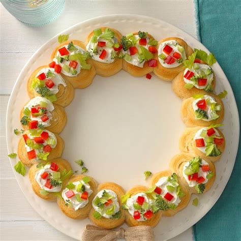 Appetizer Wreath Recipe | Taste of Home