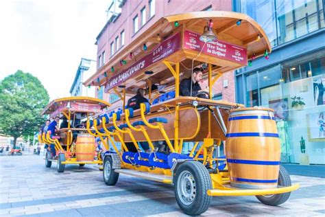 Belfast: City Centre Beer Bike Tour | GetYourGuide