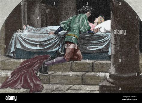 Romeo And Juliet Death Painting