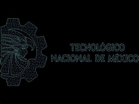 National Technological Logo Of Mexico In AutoCAD | CAD library