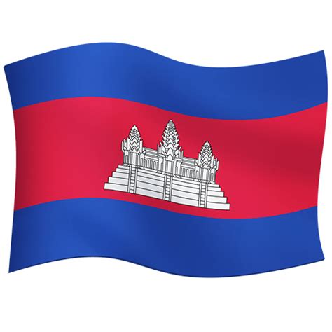 🇰🇭 Flag: Cambodia on Twitter Emoji Stickers 13.1