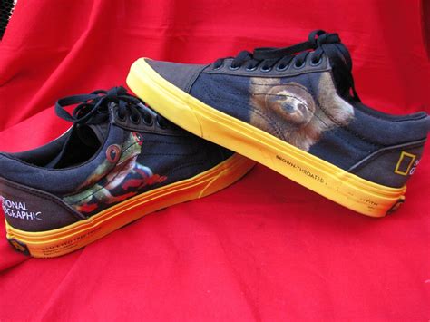 Vans Canvas National Geographic Animal Print Shoes Un… - Gem