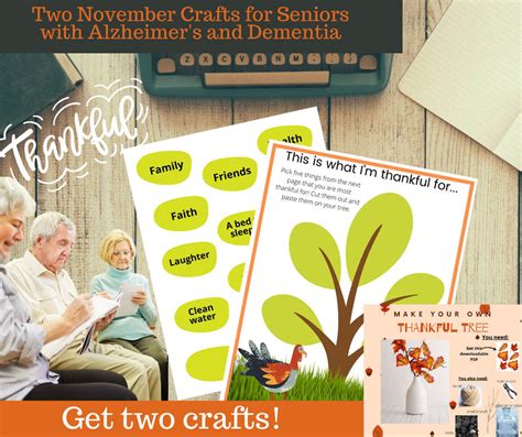 Fall Craft, Fall Activity for Seniors, Fall Craft for Seniors With ...