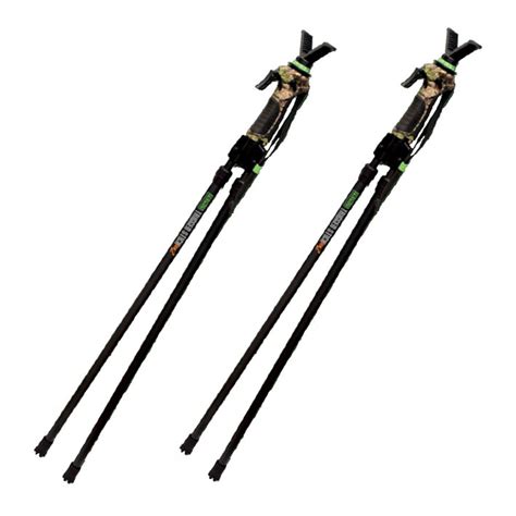 PRIMOS TRIGGER STICK ADJUSTABLE DOUBLE BIPOD RIFLE REST SHOOTING STALKING