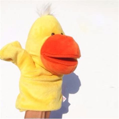 24cm Duck Soft Plush Hand Puppet - PlushStore.com - World of plushies