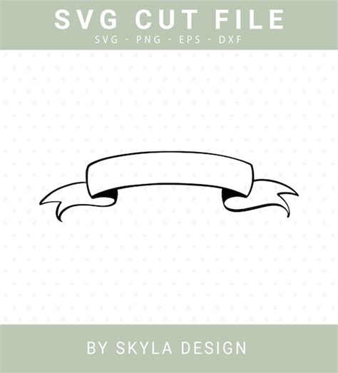 Banner Svg Cutfile - Etsy