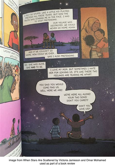 Graphic Novel Review: When Stars Are Scattered by Victoria Jamieson and Omar Mohamed