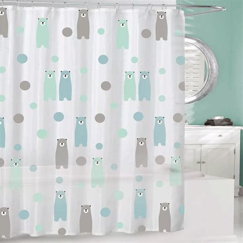 Happy Bear PEVA Shower Curtain – CurtainShop.com