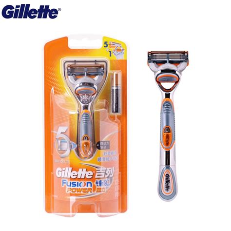 Gillette Electric Razor Fusion Power Electric Shaver Washable Shaving ...