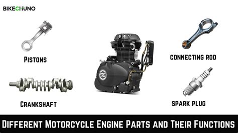 Different Motorcycle Engine Parts And Their Functions - BikeChuno