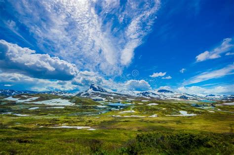 VALDRES, NORWAY - 6 JULY, 2015: Stunning Nature on Editorial ...