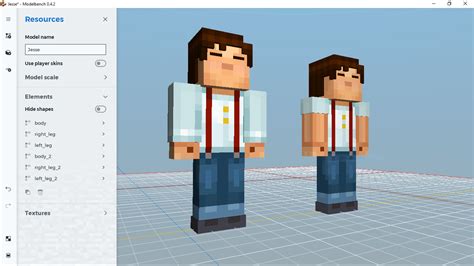 Jesse (Season 2) Rig pack From MCSM (W.I.P) - Work in progress - Mine-imator forums