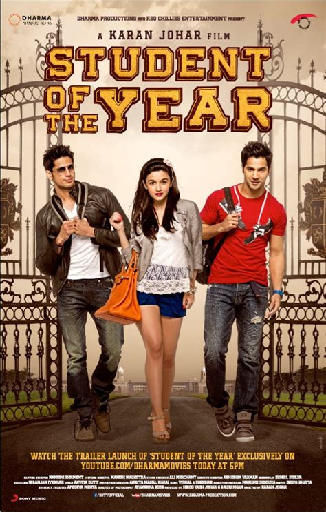 Student Of the Year Cast and Crew - Movies HungaMa