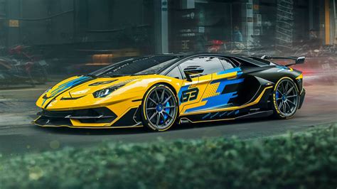 Lamborghini Aventador SVJ - Stripes Design | WrapStyle