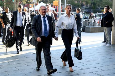 Senator Menendez's wife asks for separate trial from husband - filing