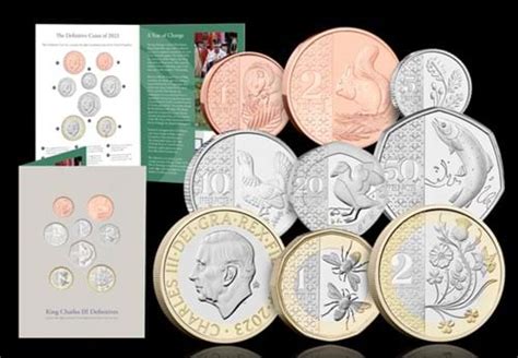 UK 2023 New Coinage BU Pack