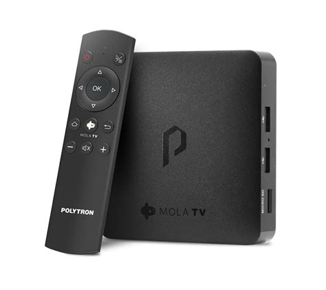 Smart Android TV Box 4K - Set Top Box POLYTRON - Harga Terjangkau