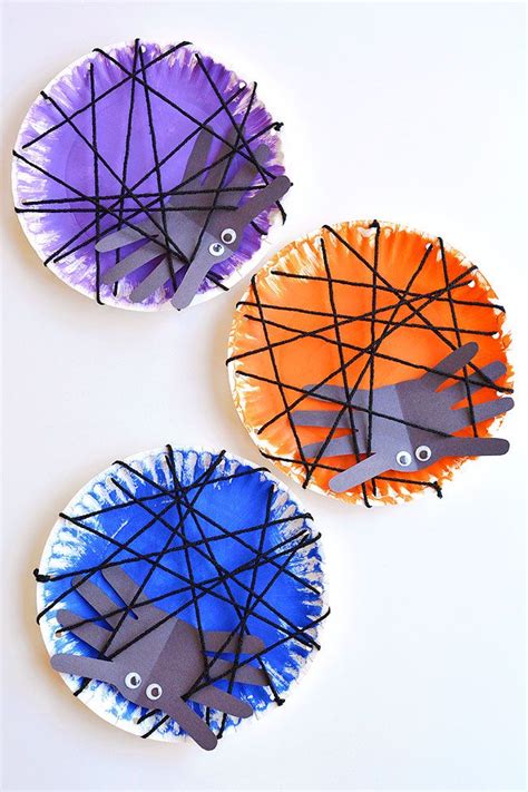 Handprint spider craft – Artofit