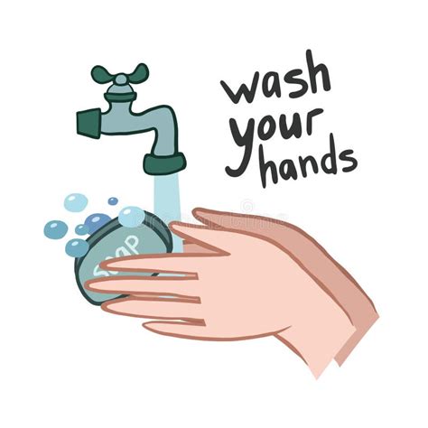 Cartoon Washing Hands Stock Illustrations – 3,121 Cartoon Washing Hands ...