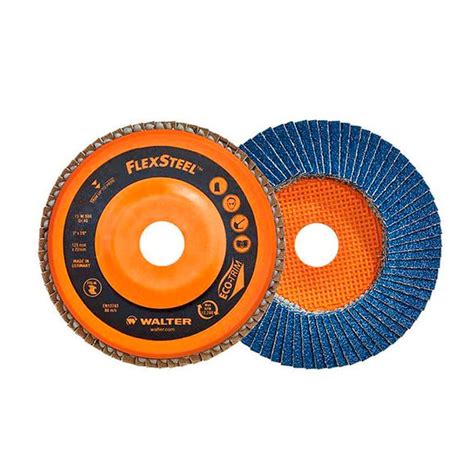 Disco Lixa Flap-Disc 4.1/2" Walter 15W454 Flexsteel | G-Haus - G-Haus
