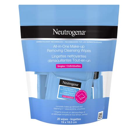 Neutrogena All-in-One Make-up Removing Cleansing Wipes Singles reviews ...