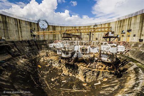 Abyss Movie Set – Cherokee Nuclear Power Plant – Abandoned.Photo