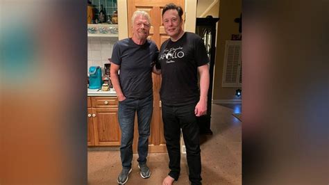 Barefoot With Baby in Arms: Elon Musk's Surprise Visit to Richard ...