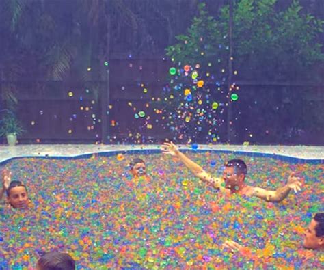 A Pool Full Of Orbeez