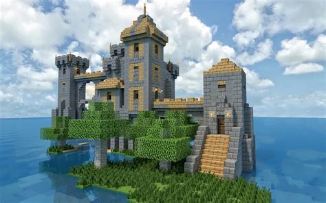 Isolated Island Fort Minecraft Map