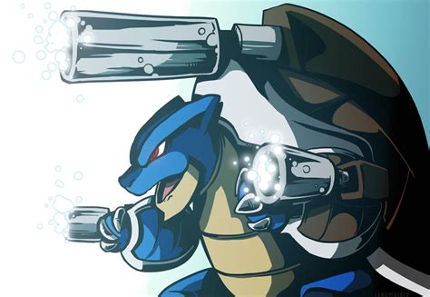 Mega Blastoise! by land-walker on DeviantArt