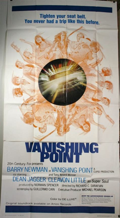 Vanishing Point original 3 sheet movie poster - Original Vintage Movie Posters