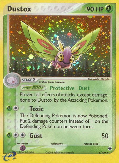 Dustox EX Ruby & Sapphire Pokemon Card | Pikawiz