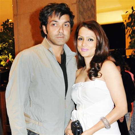 Bobby Deol And His Wife