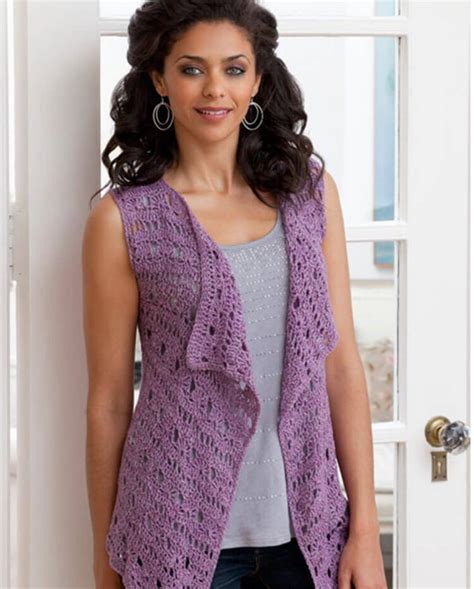 Easy Crochet Vest Patterns For Beginners Beautiful Dawn Designs | My XXX Hot Girl