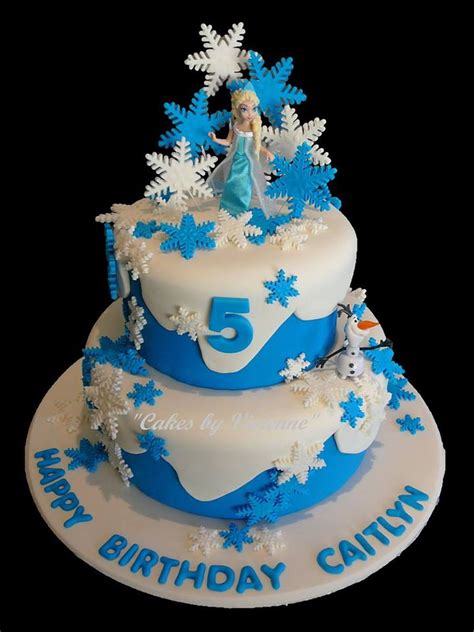 Frozen 5 Year Old Birthday Cake - CakeCentral.com